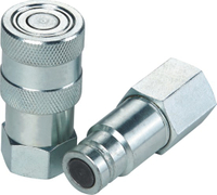 ISO 16028 FLAT-FACE QUICK COUPLINGS(CARBON STEEL/STAINLESS STEEL)